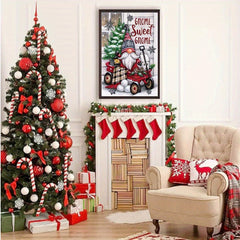 DIY Christmas Series Full Diamond Home Decoration Hanging Painting