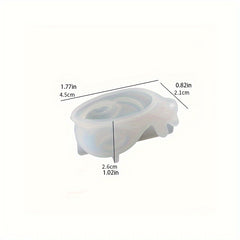 3D Snail Silicone Mold for Desktop Ornament, Valentine Anniversary Decoration