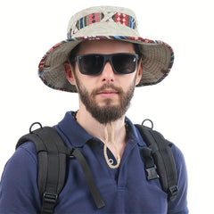 Unisex Denim Basin Hat Outdoor Sun Protection Cowboy Hat