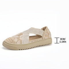 Women's Cut out Mesh Slip On Shoes Lightweight