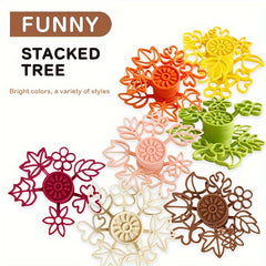 Stack & Solve Tree Toy Building Blocks