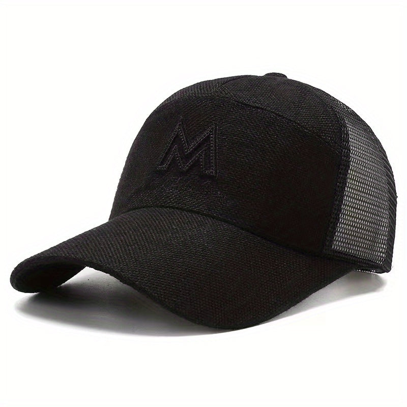 Men's Sunscreen Mesh Baseball Cap for Outdoor Activities