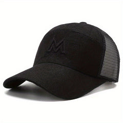 Men's Sunscreen Mesh Baseball Cap for Outdoor Activities