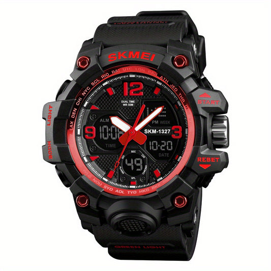 Boys Sports Watch Dual Display Electronic Waterproof Watch