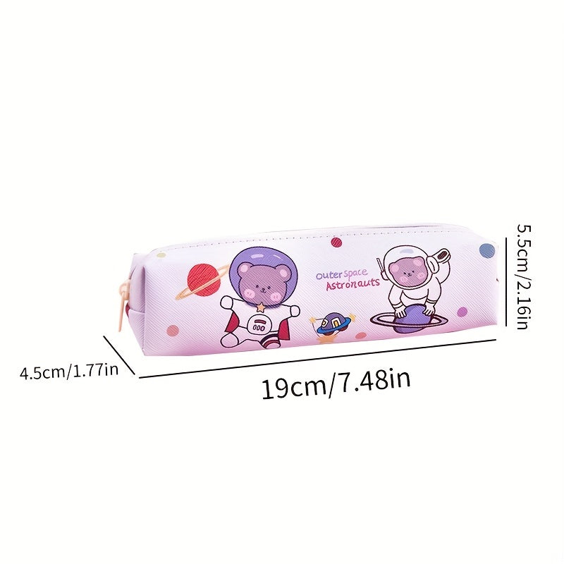 Cartoon Pencil Case Makeup Brush Storage Bag Travel Cosmetic Bag