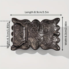 Vintage Insect Carved Belt Buckle for DIY Western Cowboy Belt Accessories