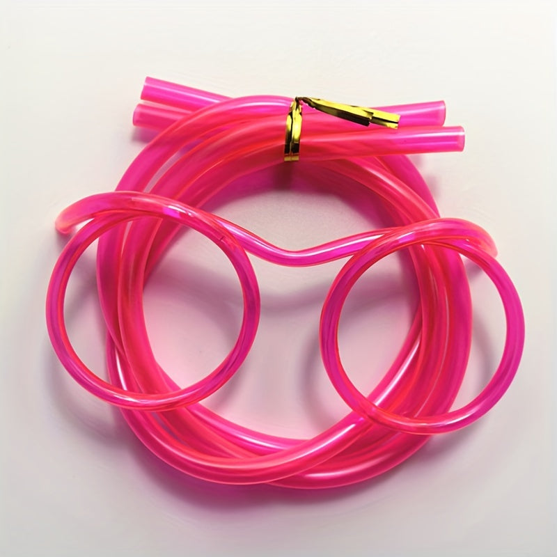 1pc Novelty Reusable Straw Glasses For Teens Party Birthday