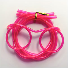 1pc Novelty Reusable Straw Glasses For Teens Party Birthday