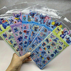 Stitch Novelty Stickers - Cute Cartoon Characters - Student Prizes