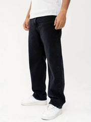 Men's Wide Leg Jeans Street Style Denim Pants