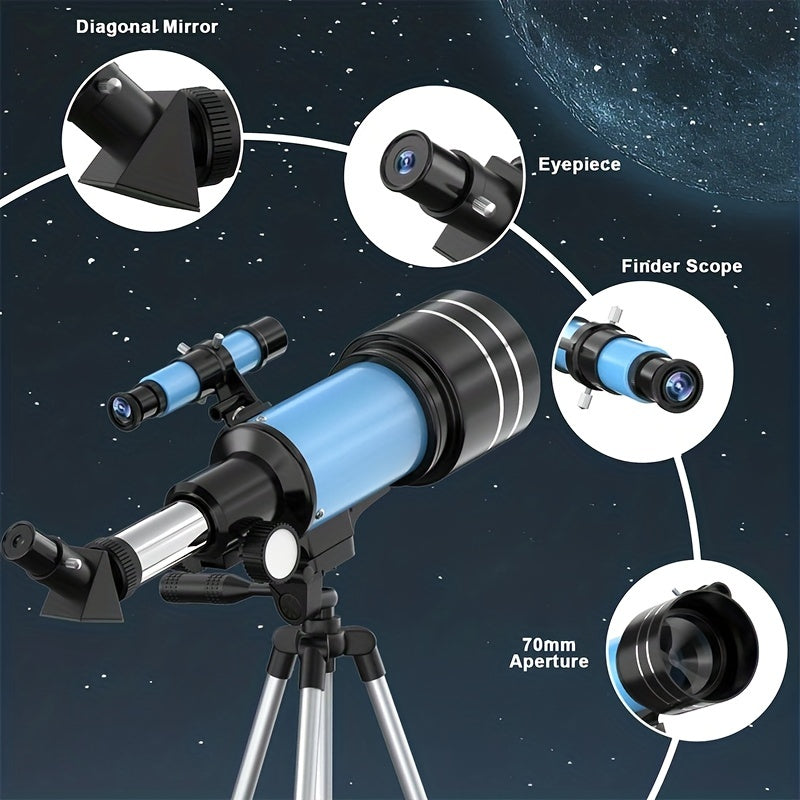 150X Zoom HD Astronomical Telescope with Tripod