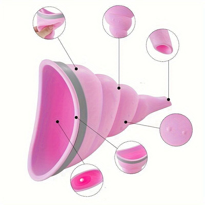 Female Urination Device Silicone Funnel Bag