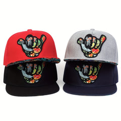 Cartoon Snapback Hat Embroidered Baseball Cap Hip Hop Adjustable