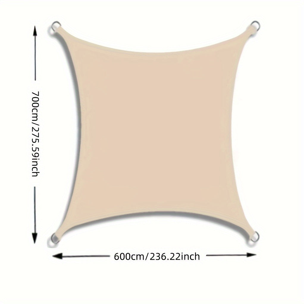 Rectangle Sun Shade Sail Canopy UV Block Outdoor Patio Carport
