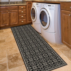 Modern Kitchen Runner Rugs Soft Laundry Room Rug Long Oriental Hallway Rug
