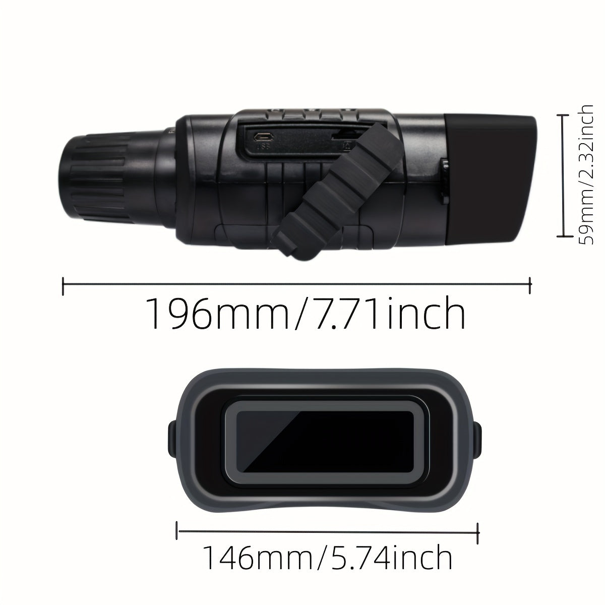 Night Vision Binoculars Infrared with Camera and 984ft Range