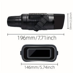 Night Vision Binoculars Infrared with Camera and 984ft Range