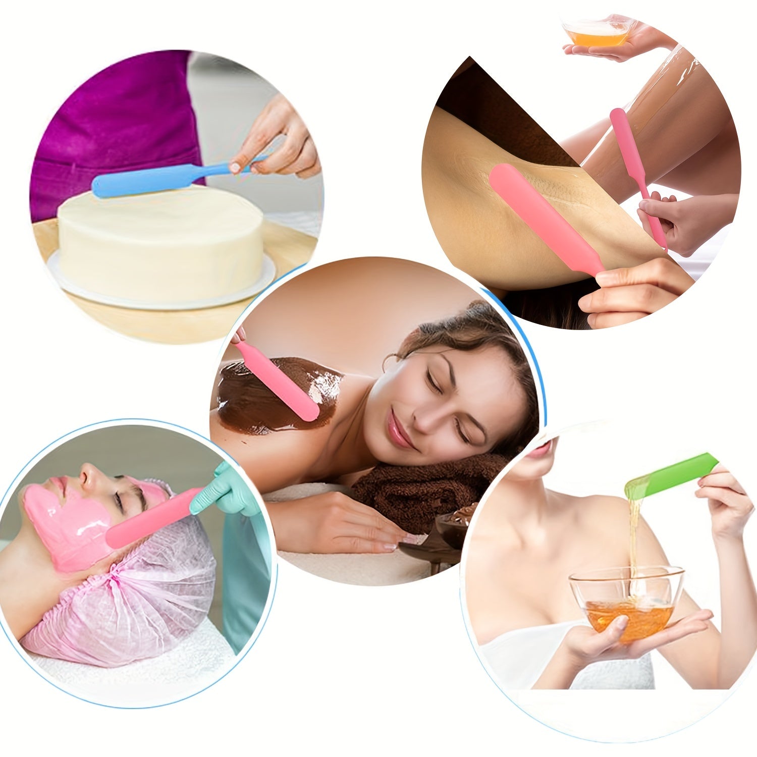 Reusable Waxing Spatula for Hair Removal - Ergonomic Design