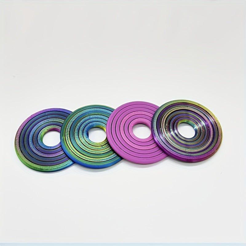 Colorful Rotating Ring Stress Reliever for Home Office Camping