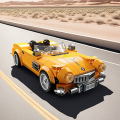 313pcs Vintage Car Building Blocks Set Movie Themed Toy