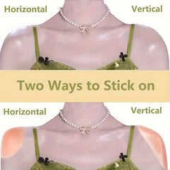 2pcs Women's Clothing Silicone Shoulder Pads Non slip Invisible Breathable