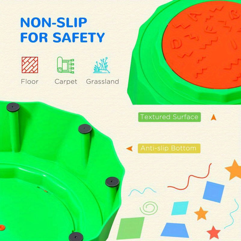 Colorful Toddler Stepping Stones Set - Safe Outdoor Play Equipment