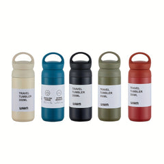 Watersy Vacuum Coffee Cup 12oz 350ML Reusable Leakproof Double Layers Vacuum Cup