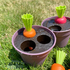 Kids Beach Sand Play Set with Vegetable Planting Simulation
