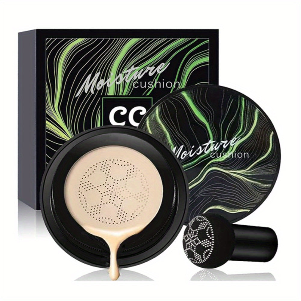 Moisturizing CC Cream with Sponge Head Semi Matte Finish