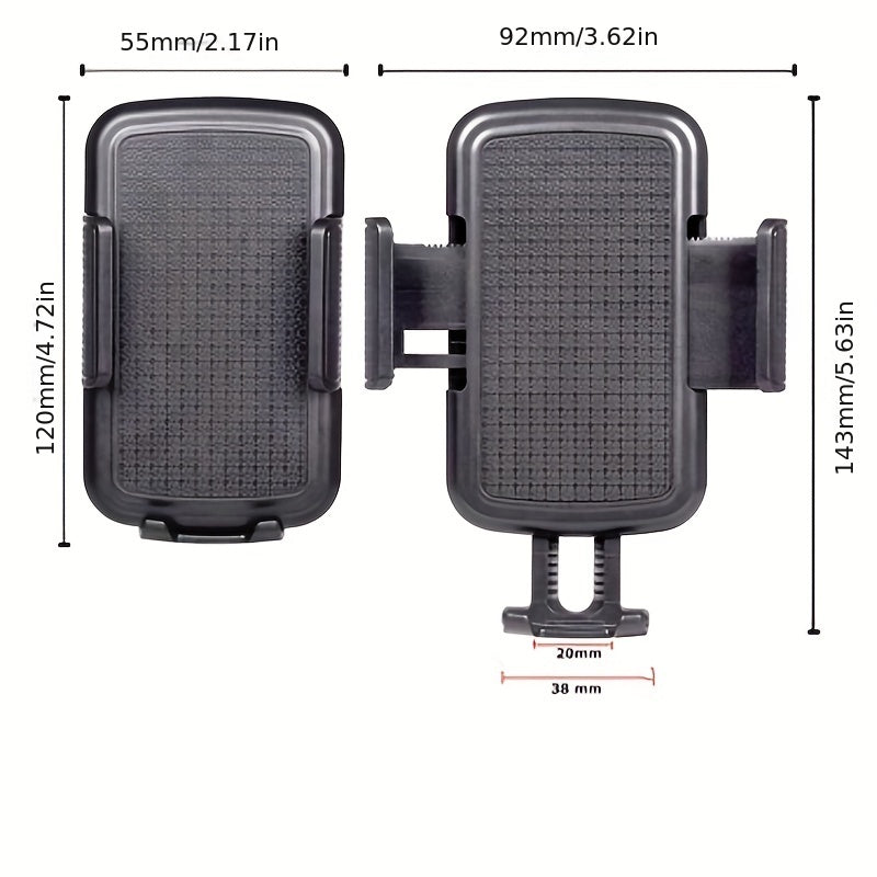 Universal Car Phone Holder 360&deg; Rotation Long Arm Mount