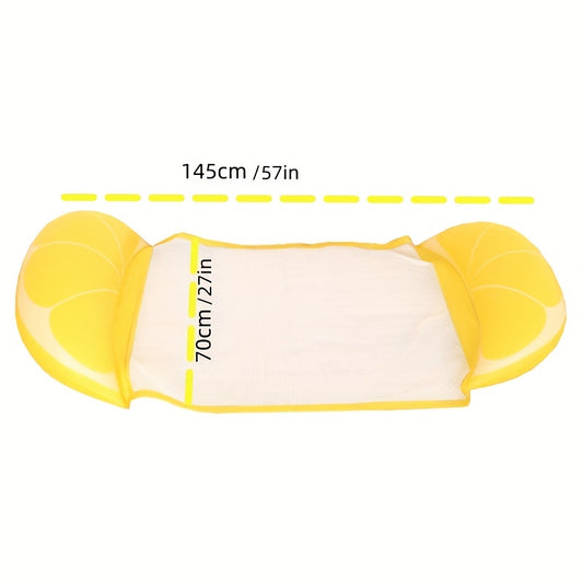 Inflatable Lounge Chair with Backrest for Adults - Relax in Pool or Beach