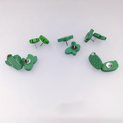 30pcs Cactus Thumbtacks for Scrapbooking Crafts Photos Office