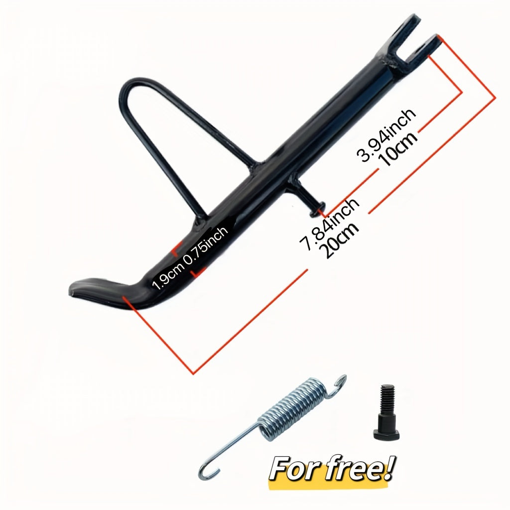Motorcycle Single Support Side Stand Bracket Tripod Parking Frame