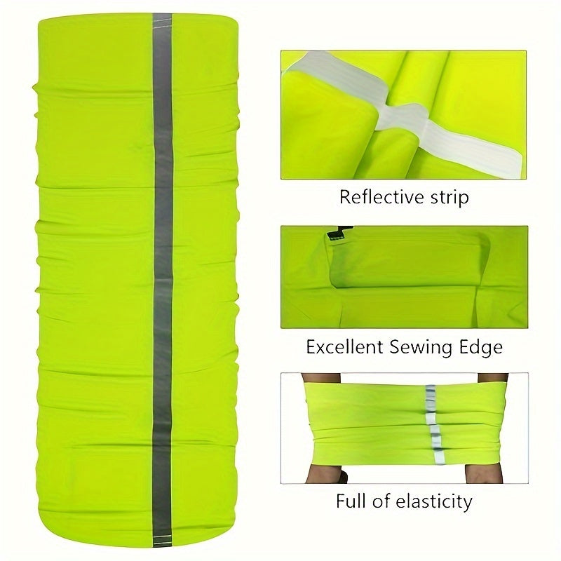 Reflective Neck Gaiter Face Cover for Safety