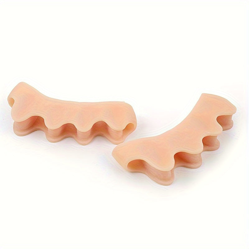 2pcs Toe Separator Toe Spacers For Feet Bunion Corrector For Women & Men