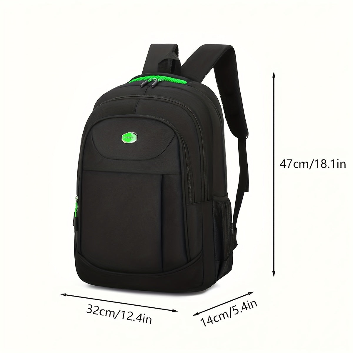 High School Student Schoolbag Large Capacity Backpack Men's Business Computer Ba