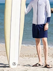 Men's Quick Drying Diving Suit Long Sleeve Jacket and Shorts Wetsuit