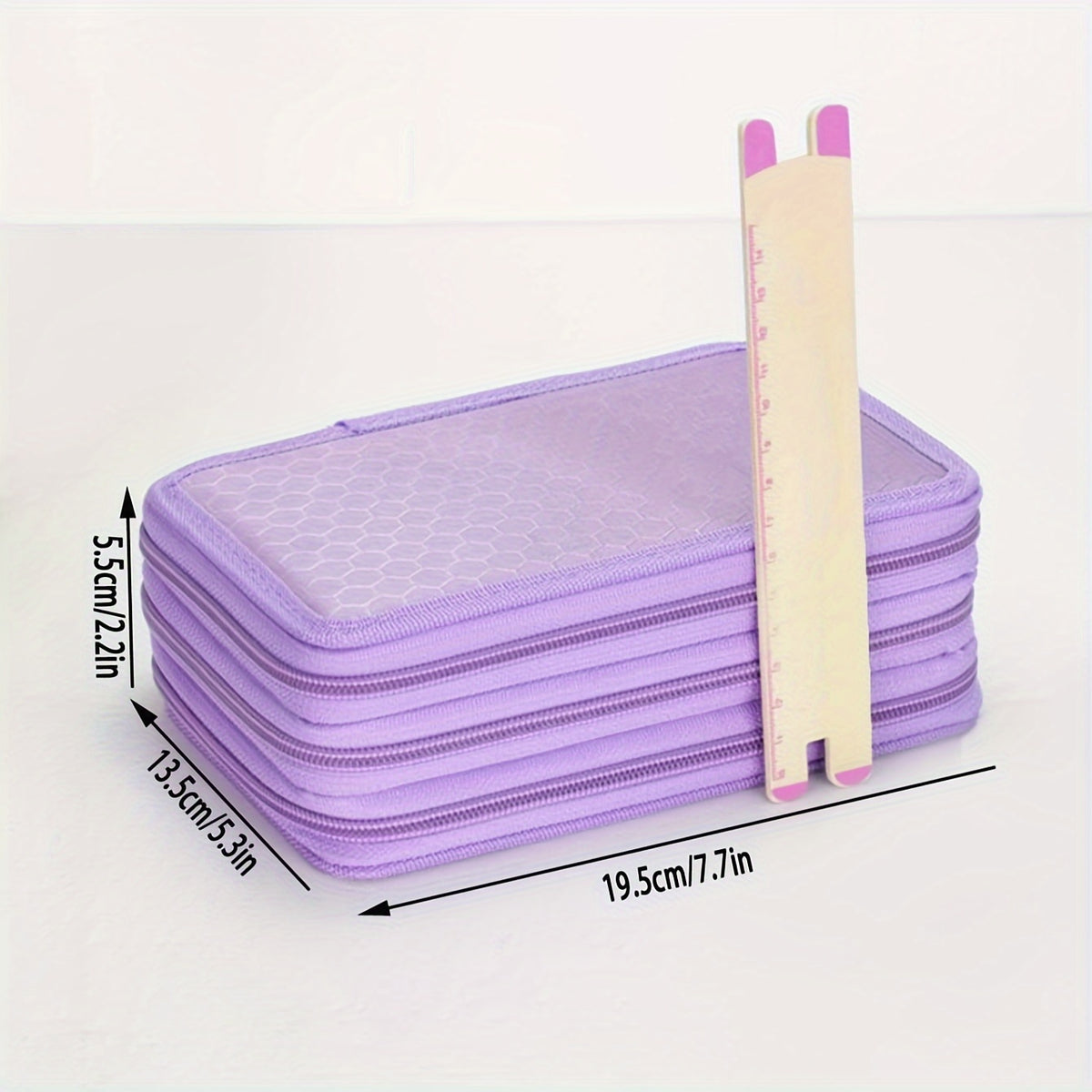 1pc Portable Stationery Storage Box Storage Bag Creative Storage Bag
