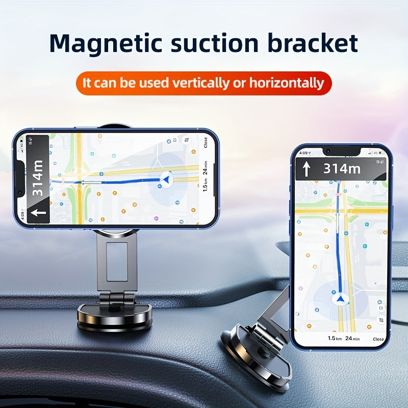 Car Mobile Phone Bracket Magnetic Suction Navigation Bracket