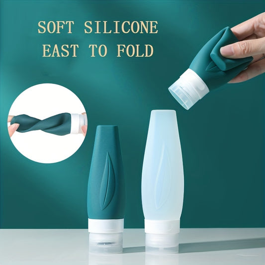 Refillable Travel Shampoo Bottle for Liquid Cosmetics