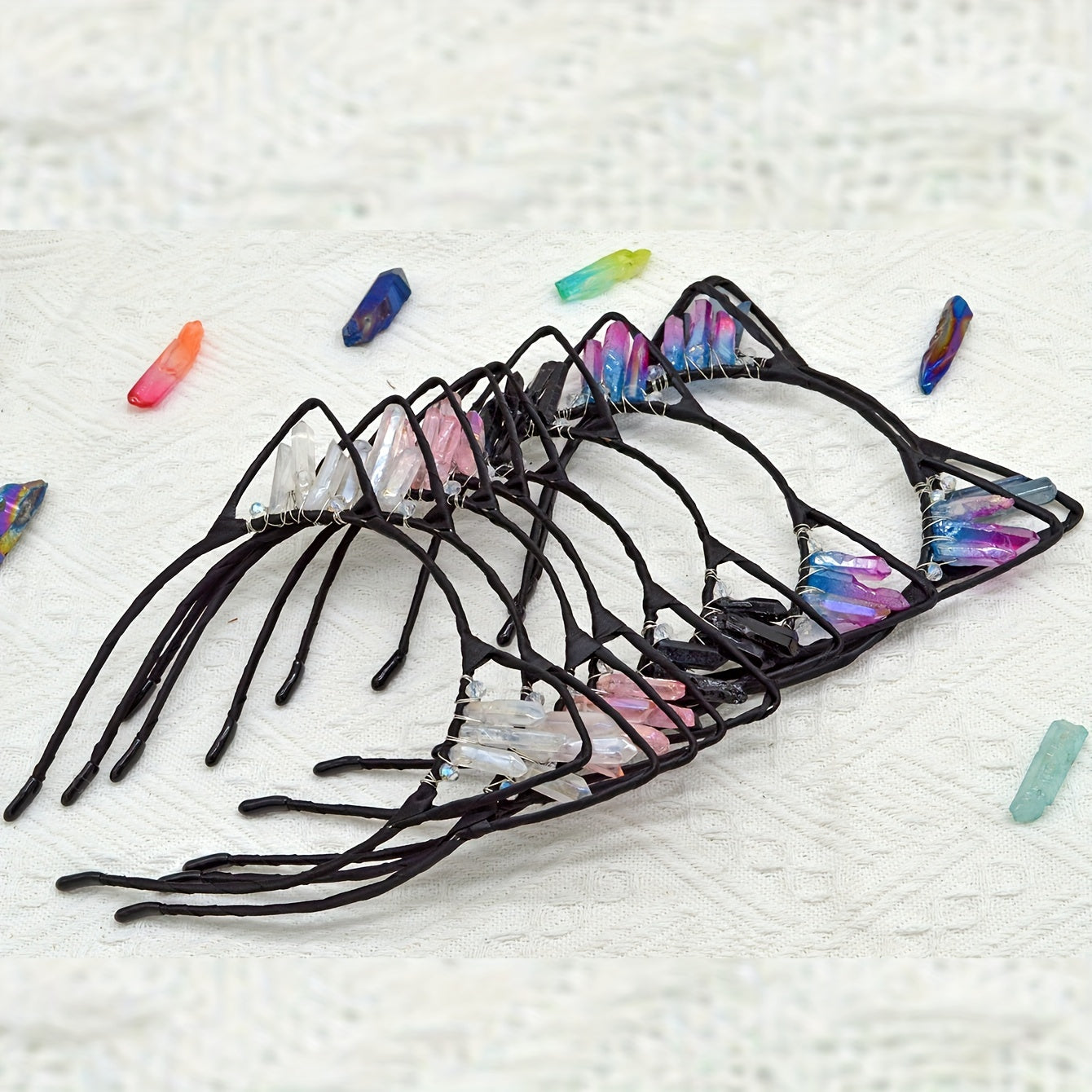 Cat Ears Quartz Hairband Headband Hair Accessories