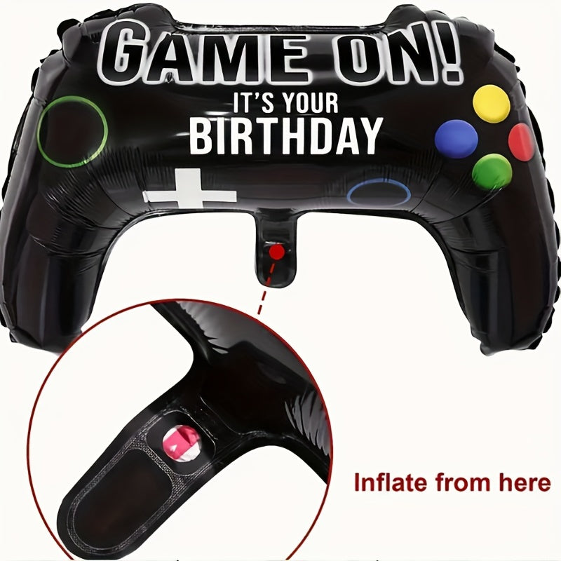4pcs Game Controller Balloons Party Decoration Balloons Aluminum Film Balloons