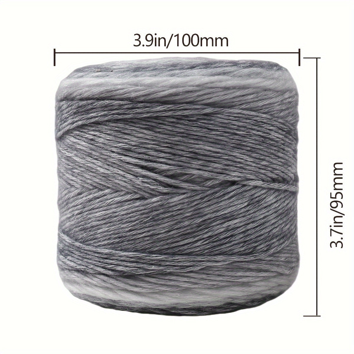 Gradient Woven Thread Wool Cotton Cake Christmas Scarf Yarn