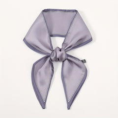Solid Satin Skinny Scarf Neckerchief Hair Ribbon Twilly Scarf
