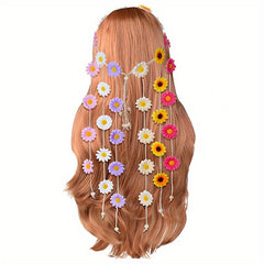 Boho Headband Hippie SunFlower Hairband for Women