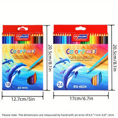 10 Boxes Colorful Pencils for Art Supplies
