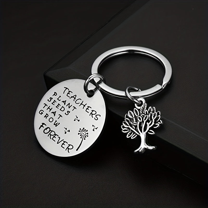 Teacher Keychain Thank You For Teacher Key Rings