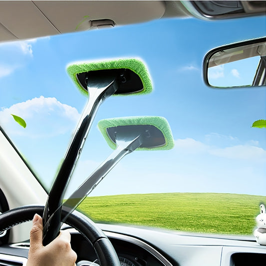 Car Windshield Defogging Cleaning Brush - Window Dust Removal Duster