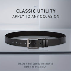 Men's Buckle Belt for Outdoor Party Holiday Business Gift