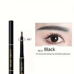 Waterproof Eyebrow Pencil Long lasting Smudge Proof